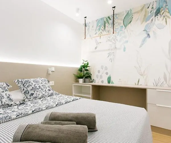 아파트 Estupendo Piso De 2 En La Gran Via. A/a. Wifi.