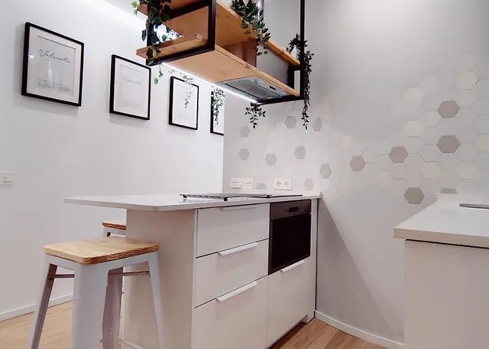 Estupendo Piso De 2 En La Gran Via. A/a. Wifi. 아파트